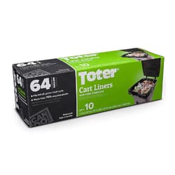 Toter 64 gal Cart Liner Quick Tie 10 pk