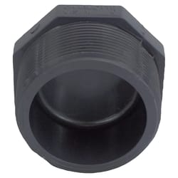 Charlotte Pipe Schedule 80 1-1/2 in. MPT X 1-1/2 in. D MPT PVC Threaded Plug 1 pk