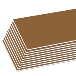 Bazic Products 20 in. W X 30 in. L Brown Foam Board