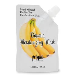 Primal Elements Banana Moisturizing Face Mask 1 pk