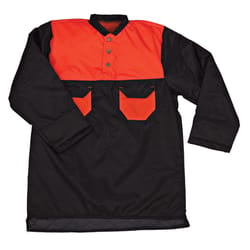 STIHL S Men's Collared Black/Orange Winter Shirt