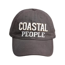 Pavilion We People Coastal People Baseball Cap Dark Gray One Size Fits Most