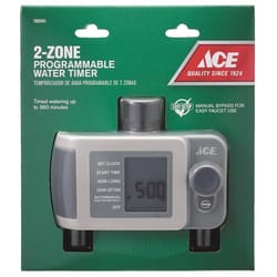 Ace Programmable 2 Zone Digital Water Timer