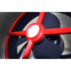 Mr. Heater BaseCamp Black/Red Tent Fan with Light 8.75 in. W X 6.25 in. L 1 pk