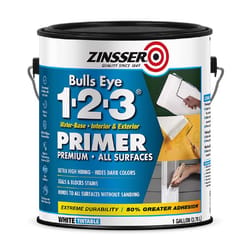 Zinsser Bulls Eye 123 White Water-Based Styrenated Acrylic Primer and Sealer 1 gal