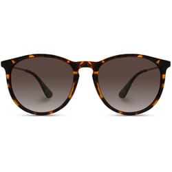 WearMe Pro Tortoise Frame Black Lens Sunglasses