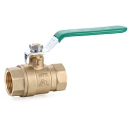 Champion Plumbing 3/4 in. Brass Threaded Ball Valve Full Port