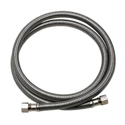 Fluidmaster 3/8 in. Compression in. X 3/8 in. D Compression 60 in. Braided Stainless Steel Dishwashe