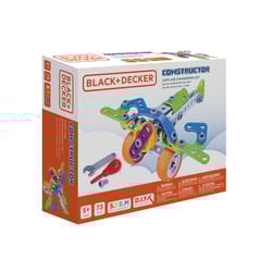 Black+Decker Constructor Engineering Kit Multicolored 73 pc