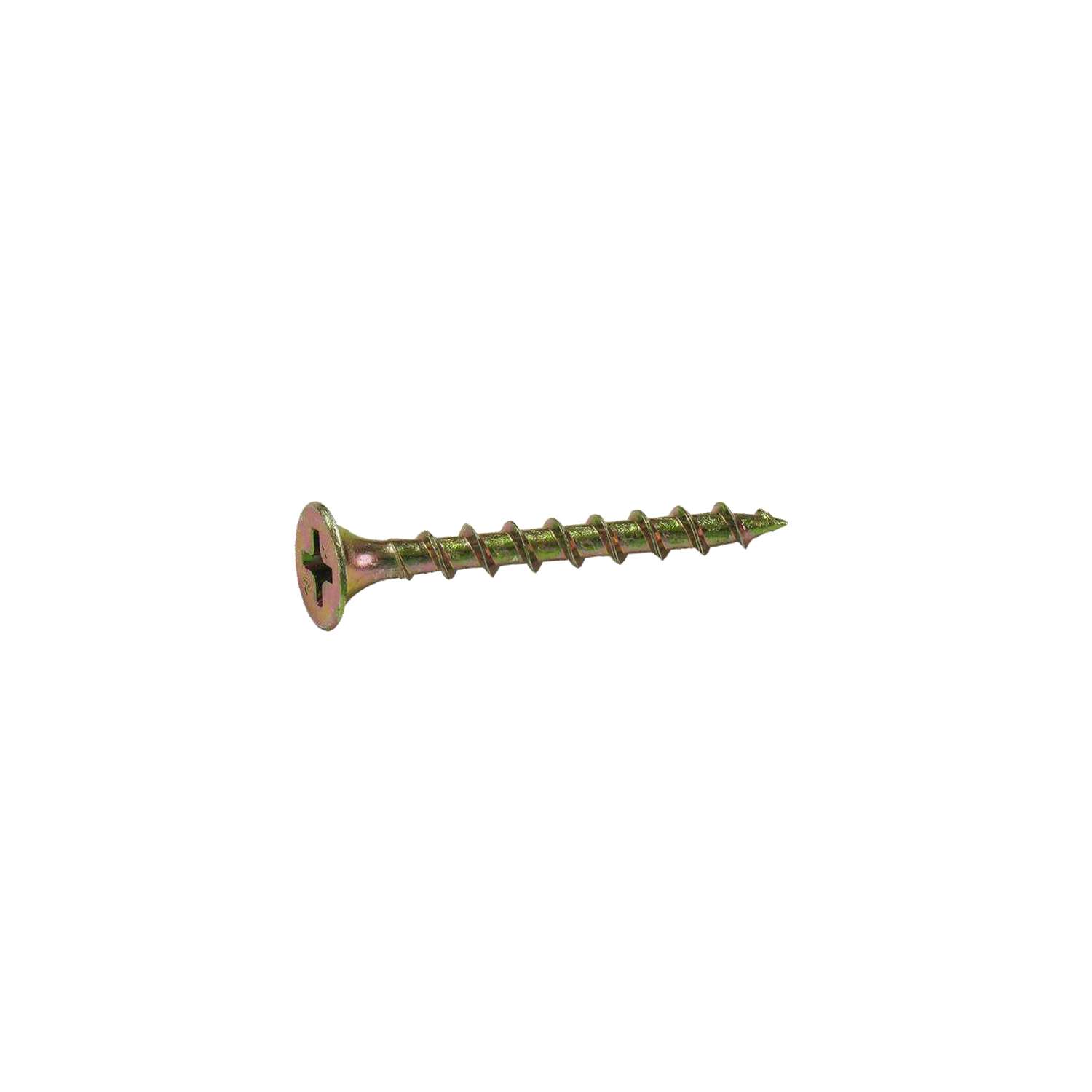 GripRite No. 6 X 11/4 in. L Phillips ZincPlated Wood Screws Ace