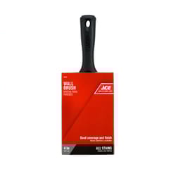 Ace  4 in. W Medium Stiff  Flat  Paint Brush 