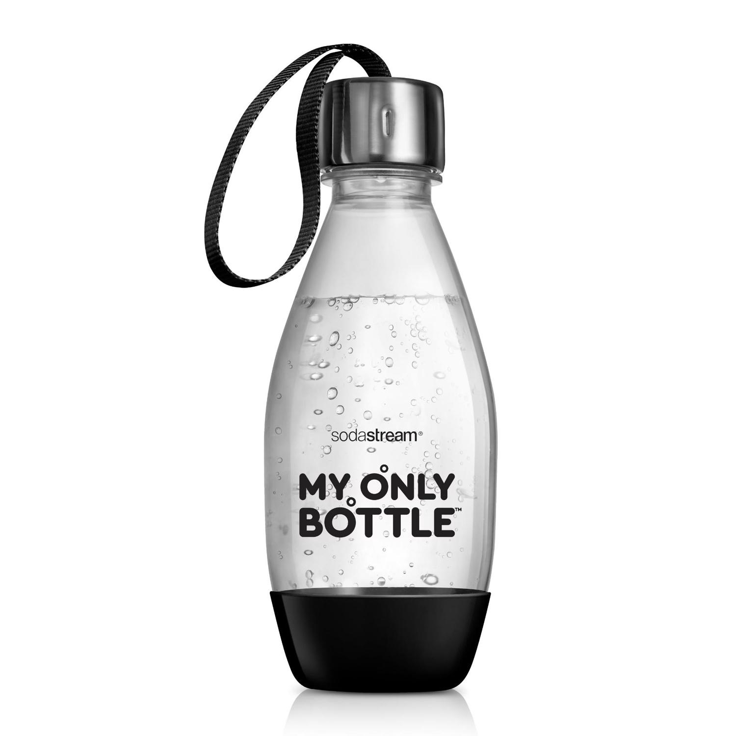 Photos - Other Accessories SodaStream My Only Bottle Black 0.5 L Carbonator Bottle 1 pk 1748162010 