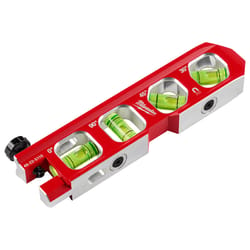 Milwaukee 6.25 in. Aluminum Magnetic Torpedo Magnetic Level