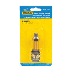 Seachoice Push Button Starter/Horn Switch Brass