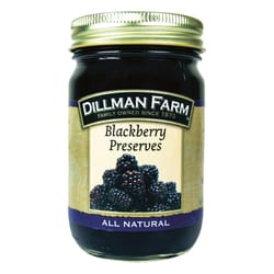 Dillman Farm All Natural Blackberry Preserves 16 oz Jar