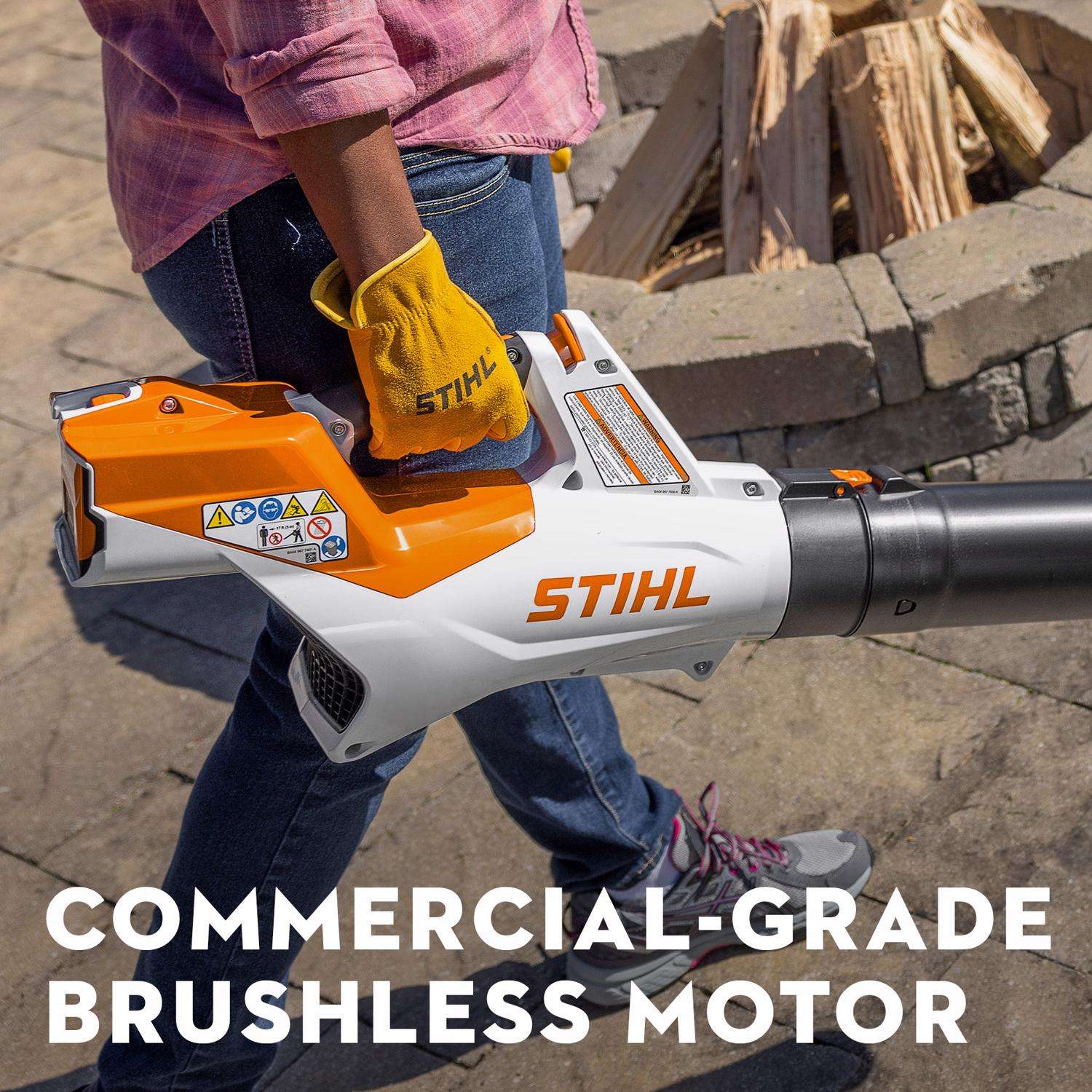 Stihl battery operated online leaf blower