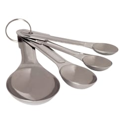 Fox Run Tools & Gadgets Stainless Steel Silver Measuring Spoon