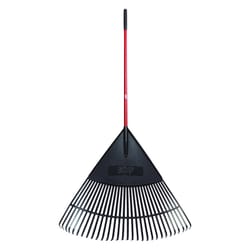 ACE 69.75 in. 30 Tine Poly Rake Fiberglass Handle
