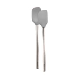 Tovolo FlexCore Oyster Gray Silicone Spatula & Spoonula