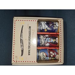 Torchbearer Sauces Garlic Hot Sauce Gift Box 1.75 oz