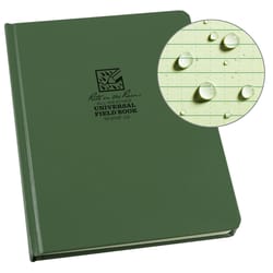 Rite in the Rain 6.75 in. W X 8.75 in. L Sewn Bound Green All-Weather Notebook