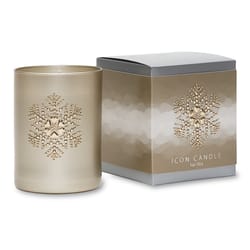 Primal Elements Gold Snowflake Scent Icon Candle/Gift Box