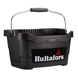 Hultafors Tool Plastic Tool Bucket Black 1 pc