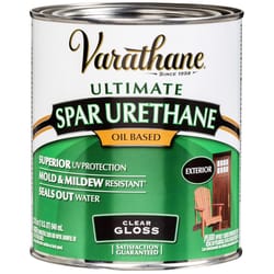 Varathane Ultimate Gloss Clear Oil-Based Spar Urethane 1 qt