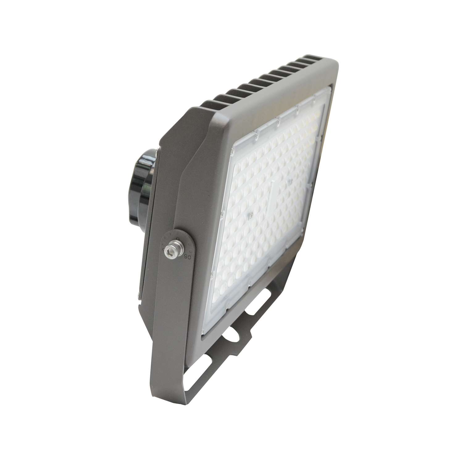 MaxLite Photocell Hardwired LED Bronze Slim Flood Light Ace Hardware