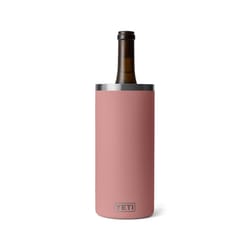 YETI Wine Chiller 1 bottle Sandstone Pink BPA Free Bottle Insulator