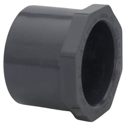 Charlotte Pipe Schedule 80 1-1/2 in. Spigot X 1-1/4 in. D Slip PVC Reducer Bushing 1 pk