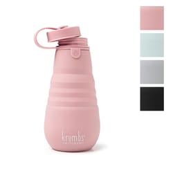 Krumbs Kitchen 17 fl. oz. Assorted BPA Free Collapsible Water Bottle