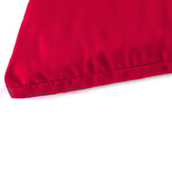 Jordan Manufacturing Red Polyester Bench Cushion