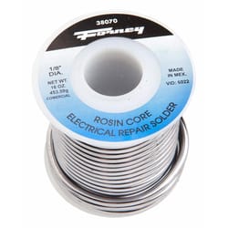 Forney 16 oz Rosin Core Solder Wire 1/8 in. D Lead/Tin/Antimony 1 pc