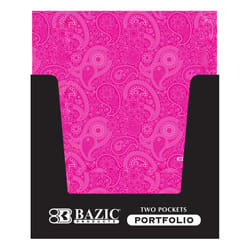 Bazic Products 11.63 in. W X 9.5 in. L Fashion Portfolio