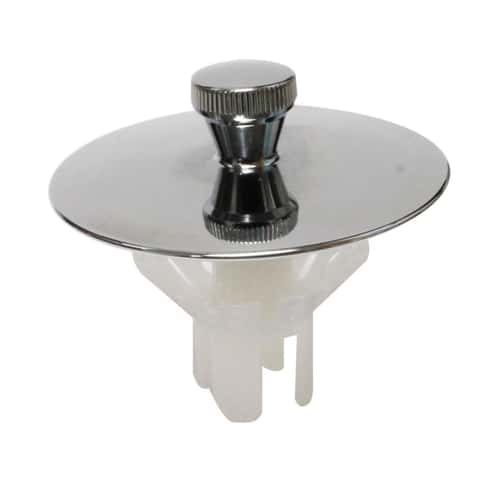 Keeney Chrome Bathtub Strainer with Screw in the Bathtub & Shower