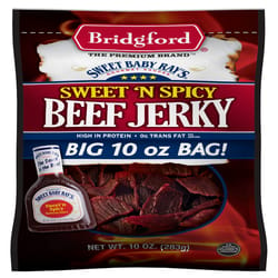 Bridgford Sweet Baby Ray's Sweet N' Spicy Beef Jerky 10 oz Bagged