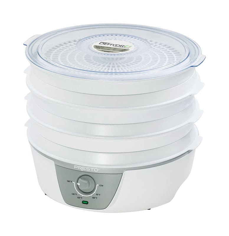 Presto Dehydro Semi-Gloss White 12 qt Food Dehydrator Sansujyuku sansujyuku.com