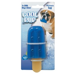 Boss Pet Cool Pup Blue TPR Popsicle Dog Toy Mini 1 pk