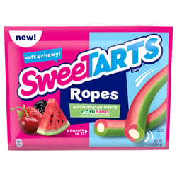 SweetTARTS Ropes Watermelon and Berry Candy 9 oz