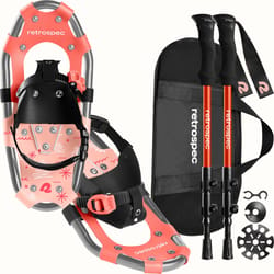 Retrospec 14 in. Youth Snowshoes Pink