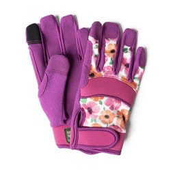 Seed & Sprout L/XL Neoprene August Bloom Pink Gardening Gloves
