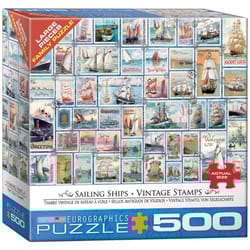 Eurographics Sailing Ships Jigsaw Puzzles Multicolored 500 pc