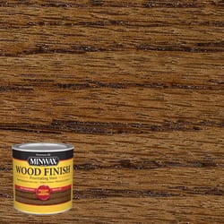 Minwax Wood Finish Semi-Transparent Satin Mocha Oil-Based Penetrating Wood Stain 1/2 pt