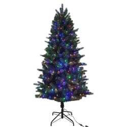 Holiday Bright Lights 6 ft. Full LED 450 ct Virginia Color Changing Christmas Tree