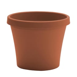 Bloem Terra 8.5 in. H X 10.75 in. W Resin Traditional Planter Terracotta Clay