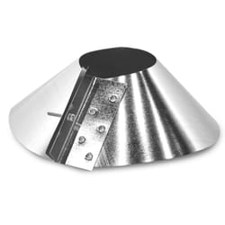 Imperial 6 in. D 26 Ga. Galvanized Steel Storm Collar