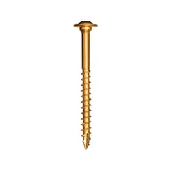 GRK Fasteners 5/16 in. in. X 2-1/2 in. L Star Low Profile Head W-Cut Structural Screws