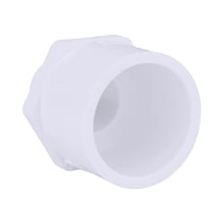 Charlotte Pipe Schedule 40 3/4 in. MPT X 1 in. D Slip PVC Pipe Adapter 1 pk