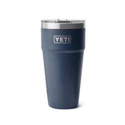 YETI Rambler 30 oz Stackable Navy BPA Free Tumbler with MagSlider Lid